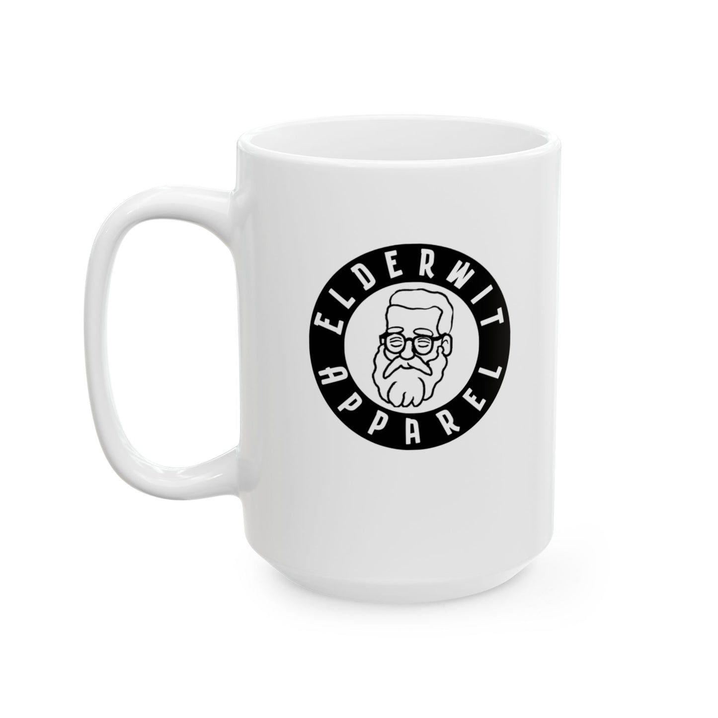 Elderwit Apparel Logo Promotional Funny Ceramic Mug