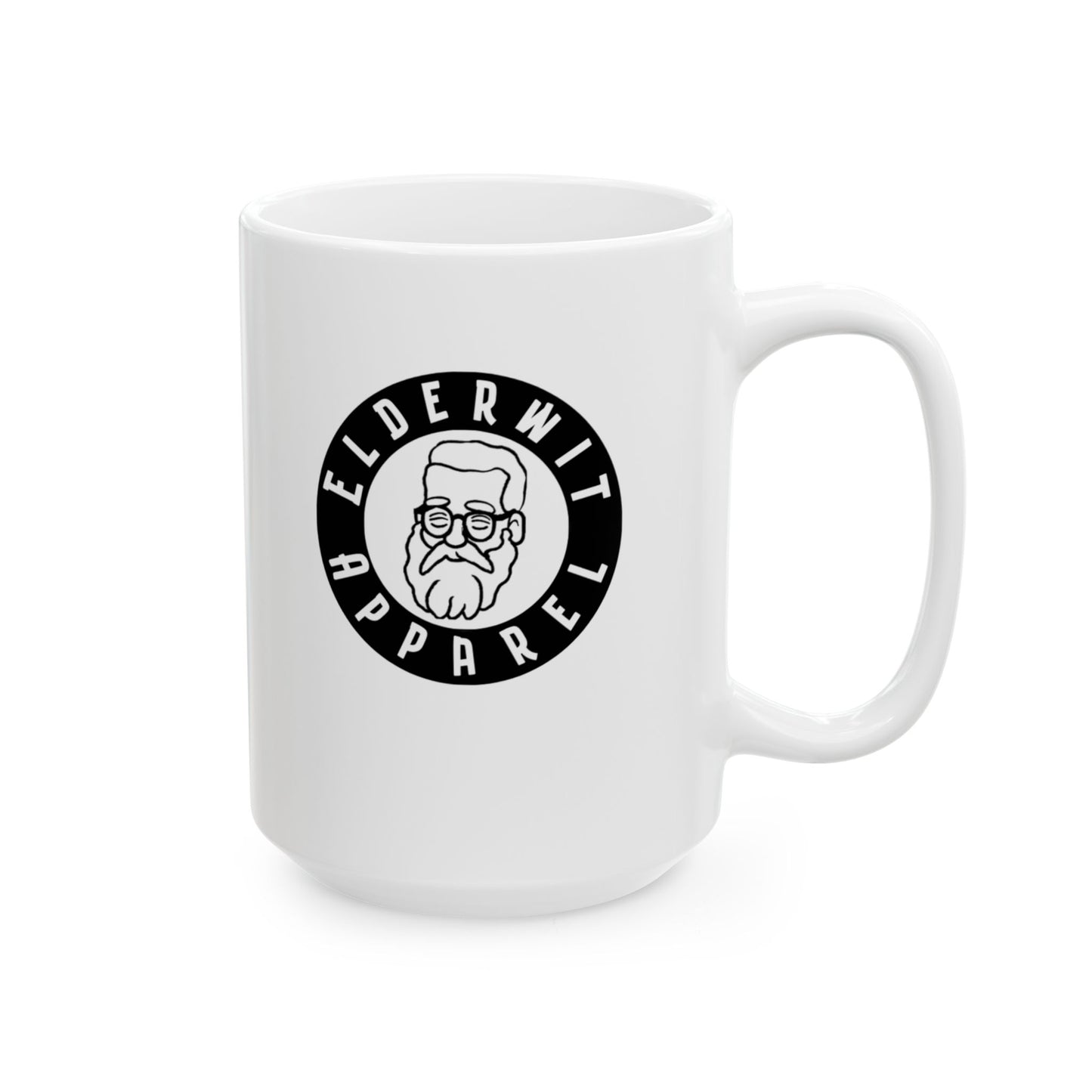 Elderwit Apparel Logo Promotional Funny Ceramic Mug