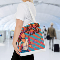 Mixtape Vibes Teen Girl 80s Nostalgic Tote Bag