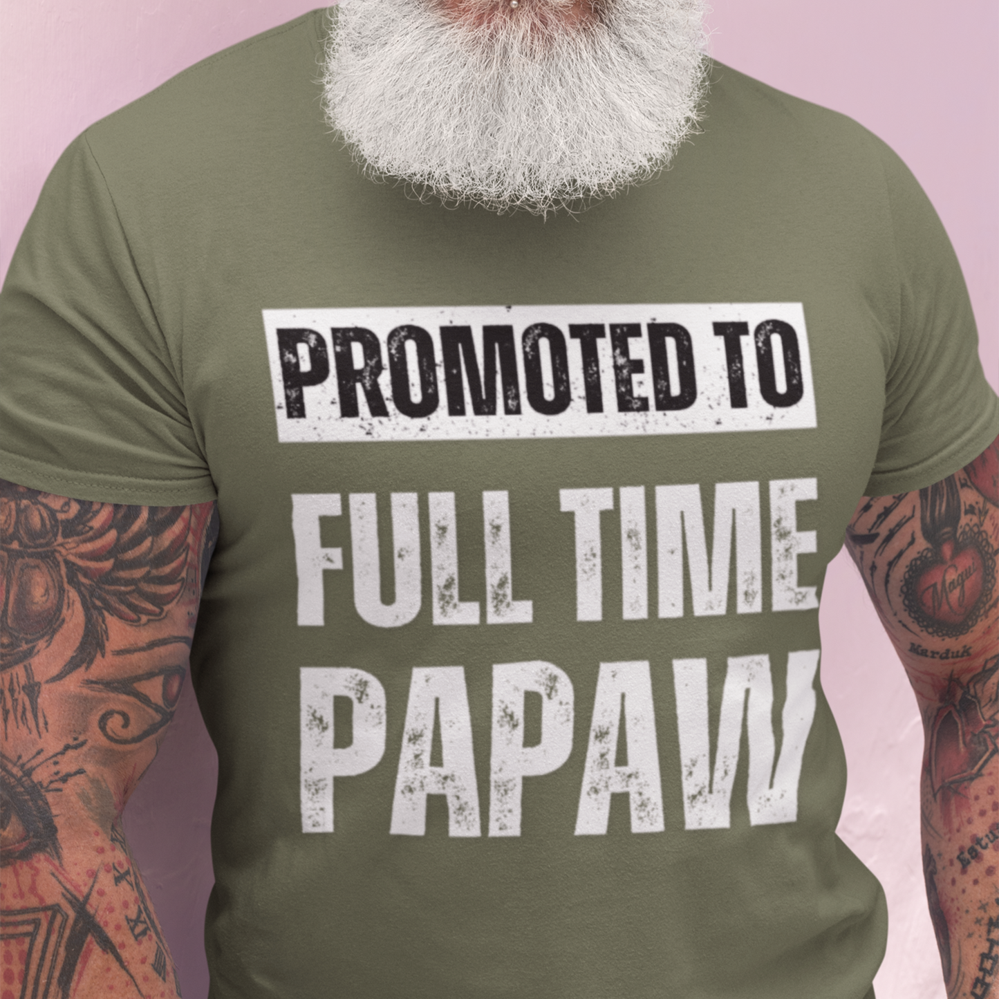 Promoted to Full Time Papaw