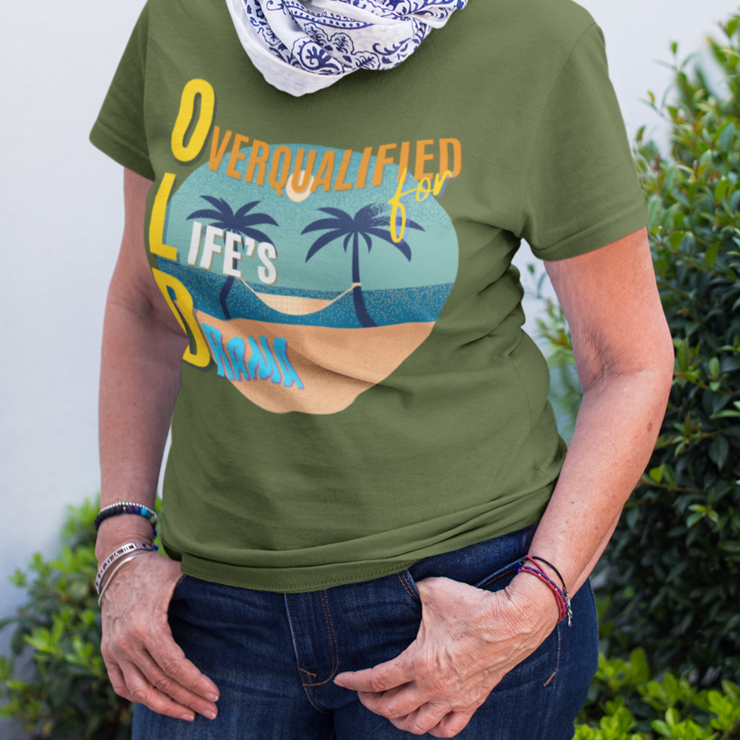 OLD Overqualified for Life's Drama (Women's)