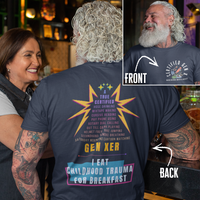 True Certified Gen Xer Raised on Hose Water and Neglect Funny Tee