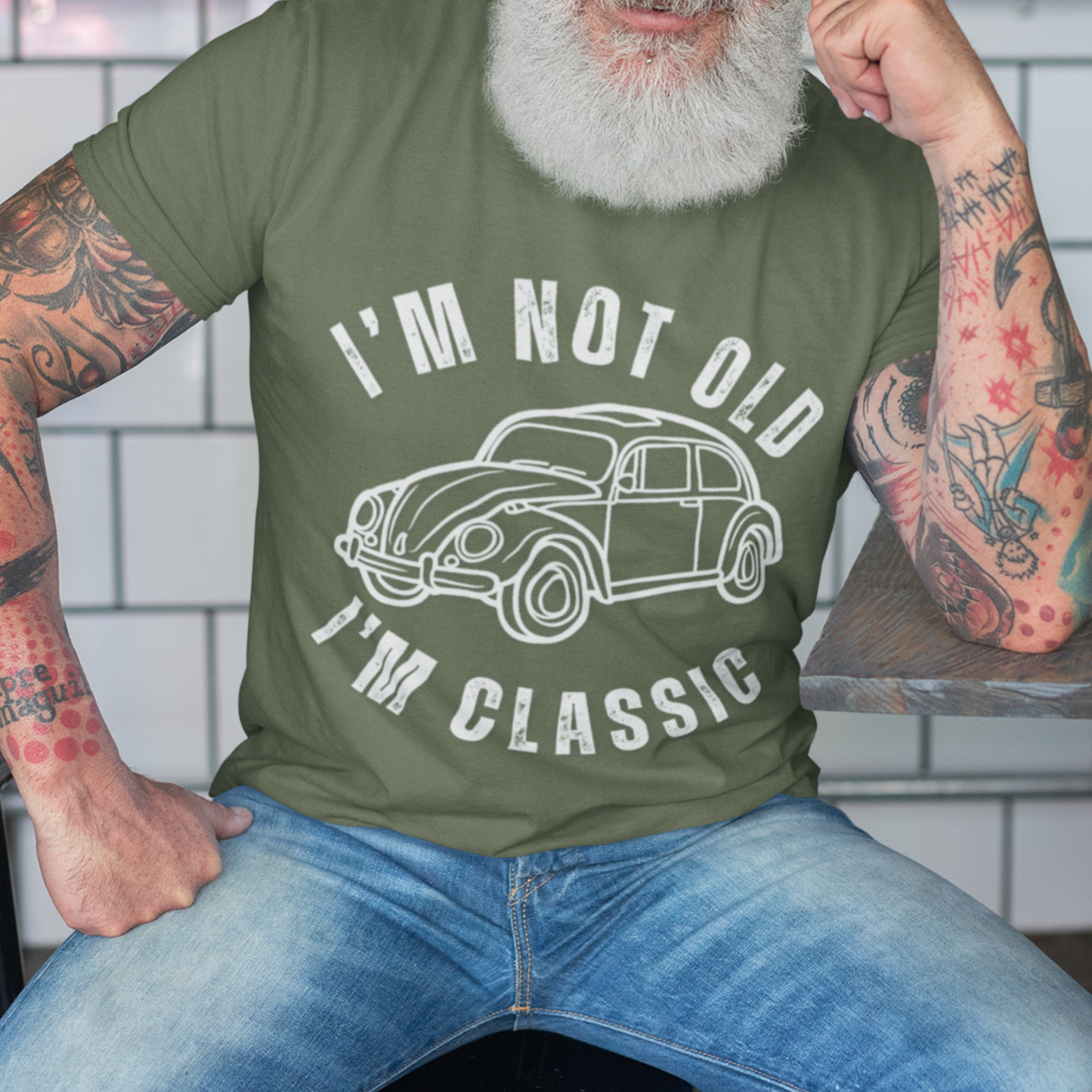 I'm Not Old I'm Classic VW Bug