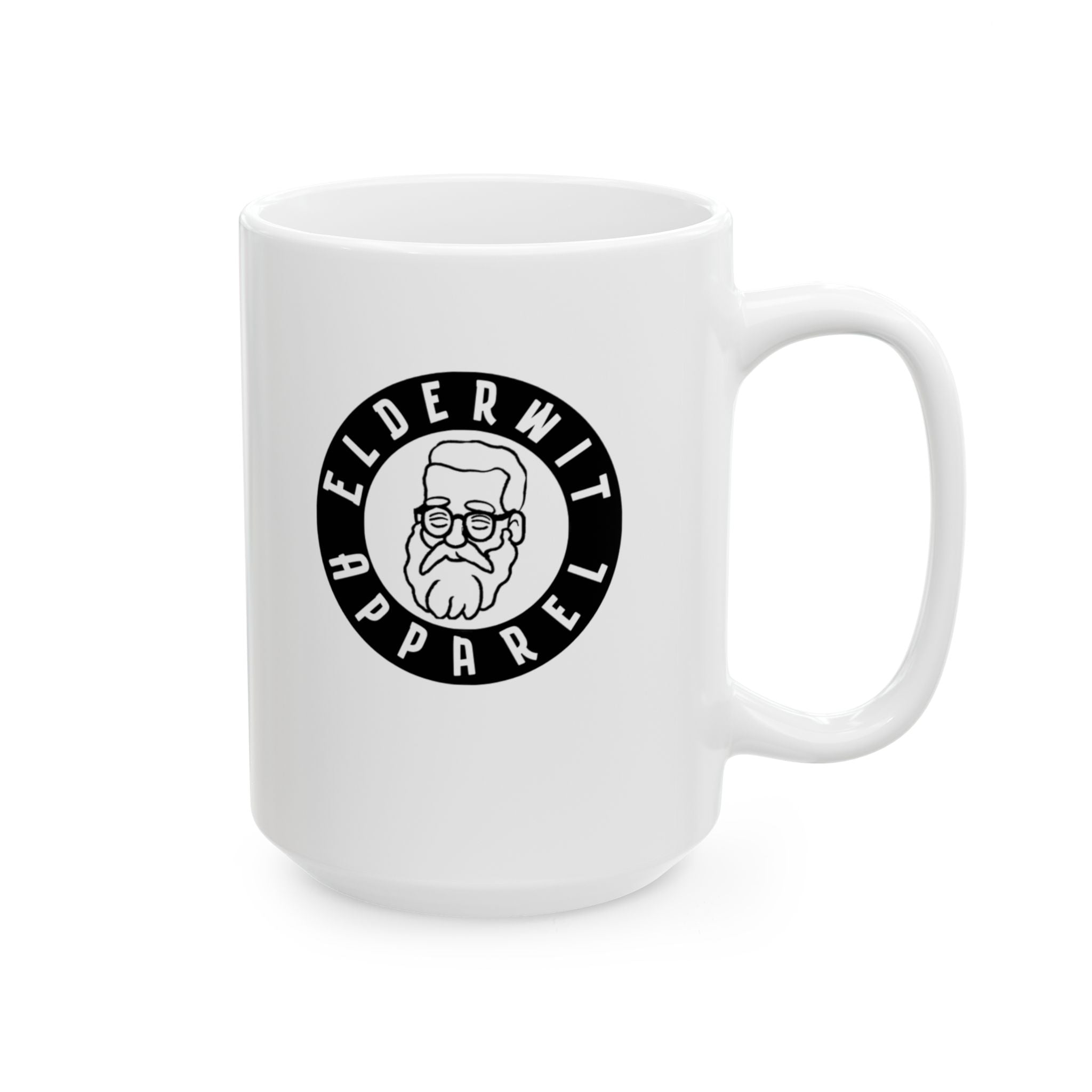 Elderwit Apparel Logo Promotional Funny Ceramic Mug