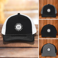 Elderwit Apparel Mascot Logo Embroidery Snapback Cap