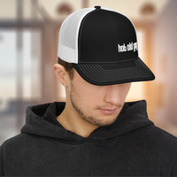 Funny Hat: Hot Old Guy Embroidered Snapback Cap